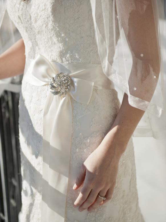 Wedding dress by Vania Spose, Montreal