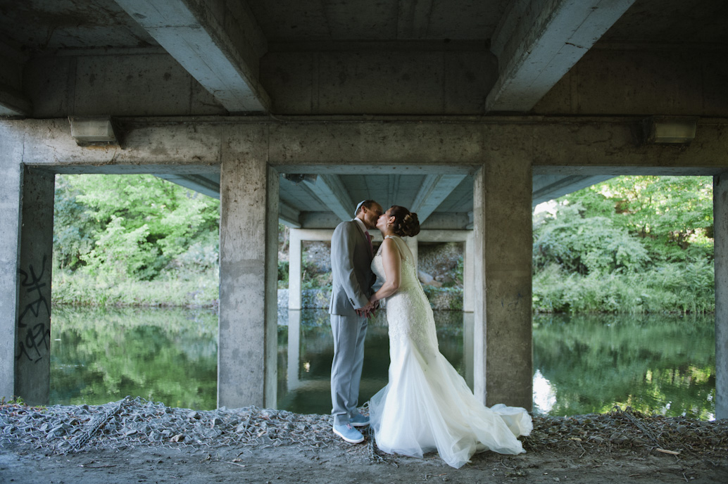 Bride and groom portraits, Montreal: Abelle photography