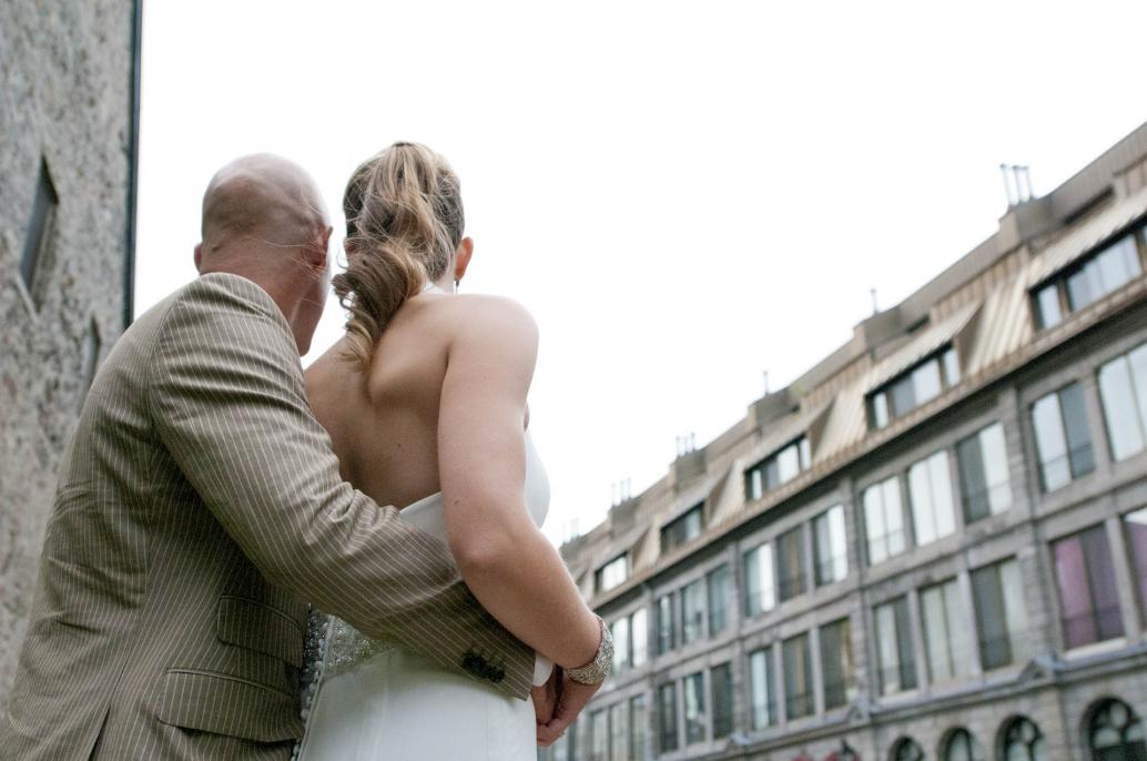 Mariage dans le Vieux-Montréal